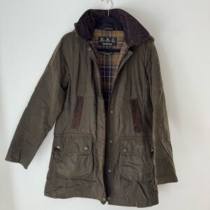 Barbour women’s wax cotton Olive Jacket